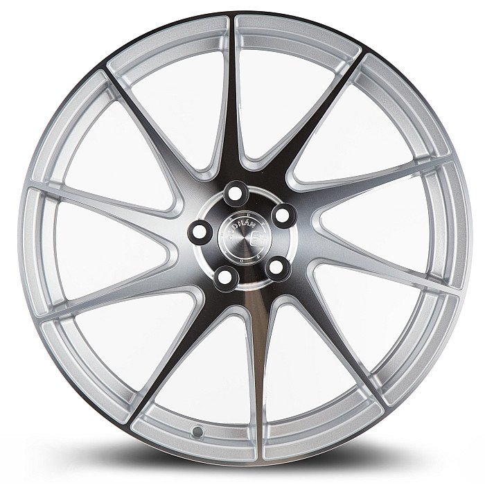 Aodhan AH09 (Driver Side ) Gloss Silver Machined Face 18x8.5 5x112 +35