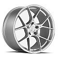 Aodhan AH-11 Gloss Silver Machined Face 18x9.5 5x112 +35