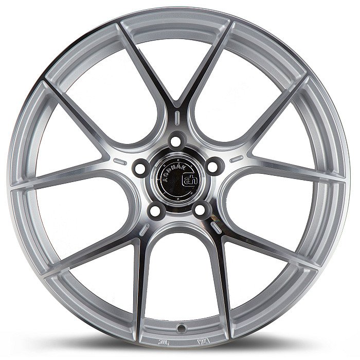 Aodhan AH-11 Gloss Silver Machined Face 18x9.5 5x112 +35
