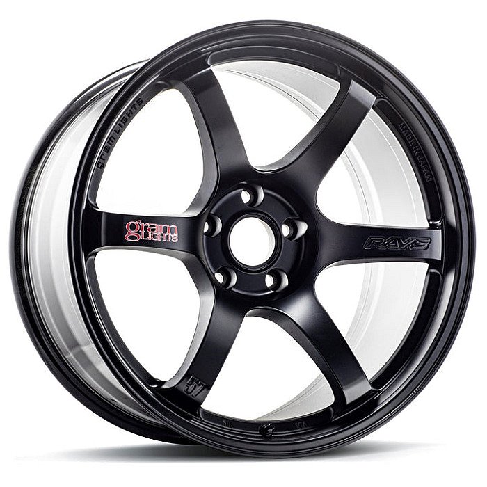 Gram Lights 57DR Semi Gloss Black 19x9.5 5x112 +45