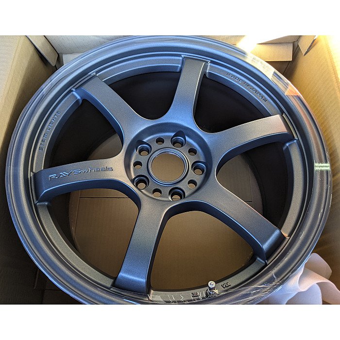Gram Lights 57DR Gun Blue 18x9.5 5x112 +38