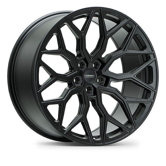 Vossen HF-2 Satin Black 24x10 5x112 +5